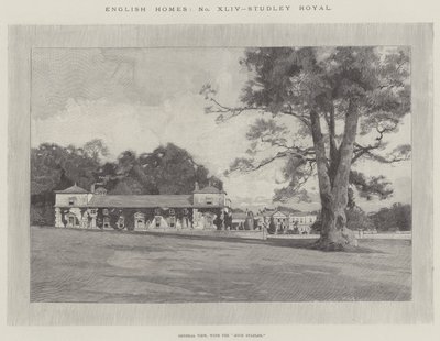 Studley Royal da Charles Auguste Loye